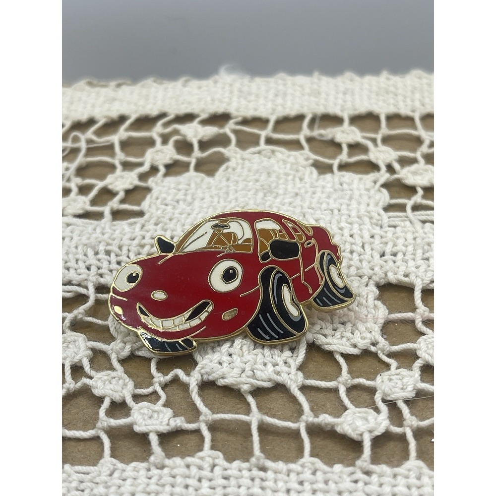 Chevron‎ Techron Tony Turbo Lapel Pin Red Car Automobile Gasoline Station